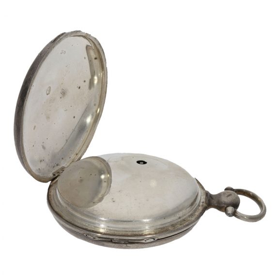 Swiss silver watch with experimental pirouette escapement Circa 1820 Swiss silver watch with experimental pirouette escapement Circa 1820