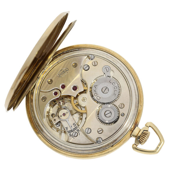 Fine movement with lever escapement with Geneva striping is a hallmark of Swiss watchmaking Fine movement with lever escapement with Geneva striping is a hallmark of Swiss watchmaking