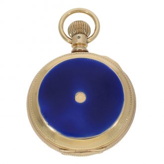 American gold enamel non magnetic watch Paillard's patent Circa 1889