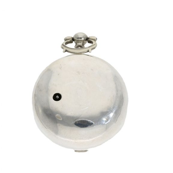 English silver pocket watch with astronomical calendar Circa 1736 English silver pocket watch with astronomical calendar Circa 1736