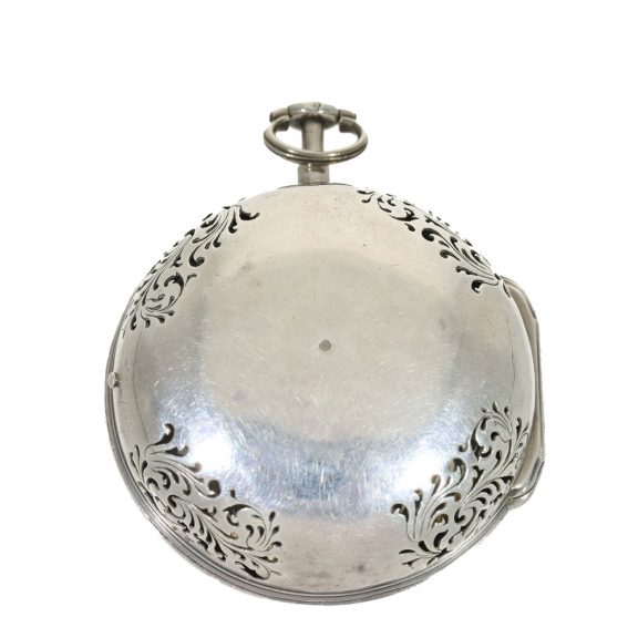 French silver pocket watch with repeater Circa 1720 French silver pocket watch with repeater Circa 1720
