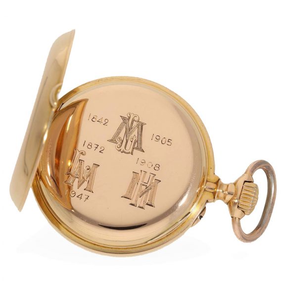 Extremely fine 18 carat anker chronometer pocket watch Circa 1880 Extremely fine 18 carat anker chronometer pocket watch Circa 1880