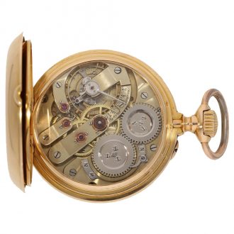 Extremely fine 18 carat anker chronometer pocket watch Circa 1880