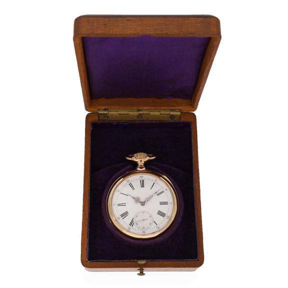 Extremely fine 18 carat anker chronometer pocket watch Circa 1880 Extremely fine 18 carat anker chronometer pocket watch Circa 1880