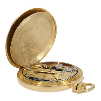 Swiss extremely rare pocket chronometer ‘Gondolo’ Circa 1912