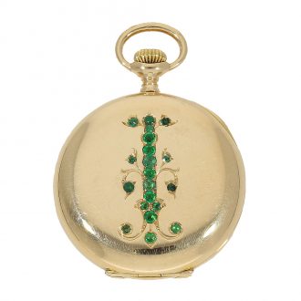 Swiss extremely rare pocket chronometer ‘Gondolo’ Circa 1912