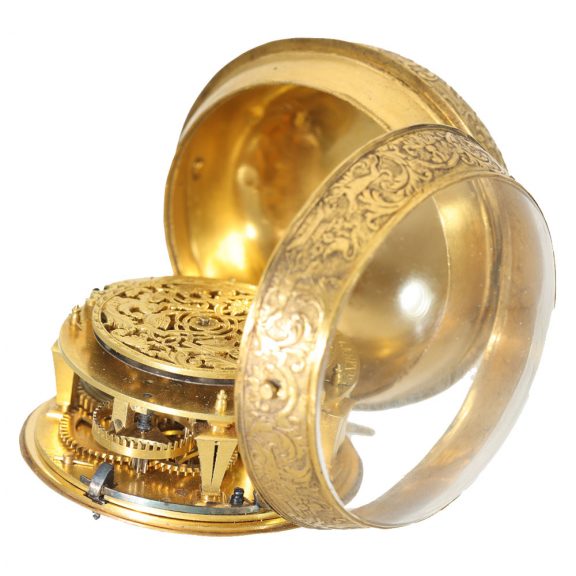 Swiss very early single hand Oignon watch Circa 1690 Swiss very early single hand Oignon watch Circa 1690
