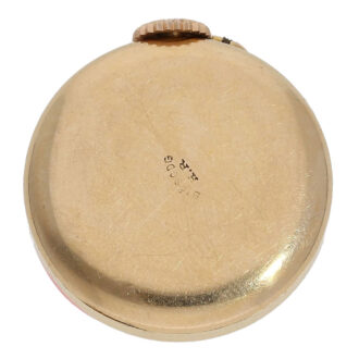 French decorative gold and stone set buttonhole watch Circa 1900 French decorative gold and stone set buttonhole watch Circa 1900