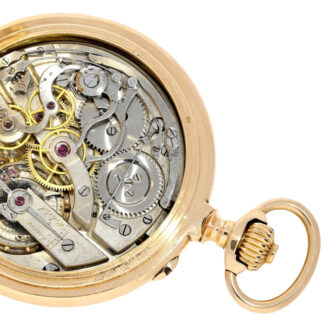 A rare gold Swiss high-class collector's watch Circa 1890