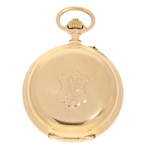 A rare gold Swiss high-class collector's watch Circa 1890 A rare gold Swiss high-class collector's watch Circa 1890