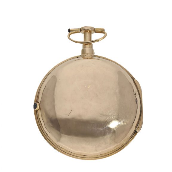 Swiss 18 carat gold pair case verge watch Circa 1794 Swiss 18 carat gold pair case verge watch Circa 1794