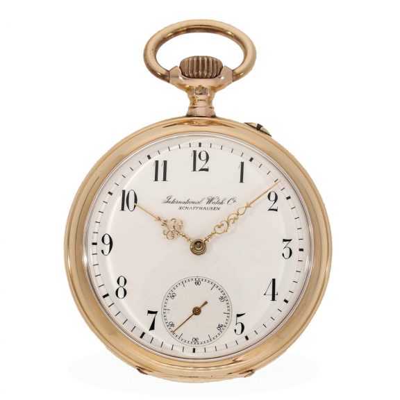 Swiss 14 carat gold precision pocket watch Circa 1890