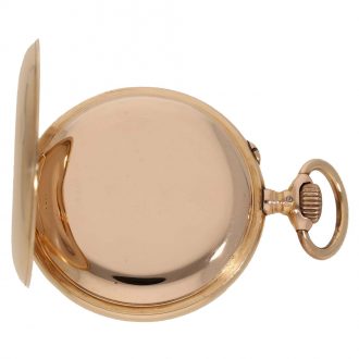 Swiss 14 carat gold precision pocket watch Circa 1890