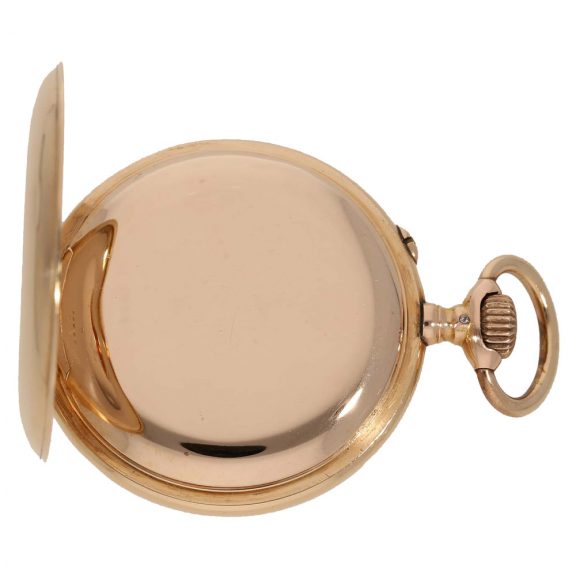 Swiss 14 carat gold precision pocket watch Circa 1890 Swiss 14 carat gold precision pocket watch Circa 1890