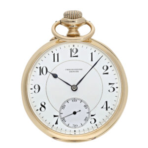 Swiss pocket watch chronometer in deck watch quality Circa 1920