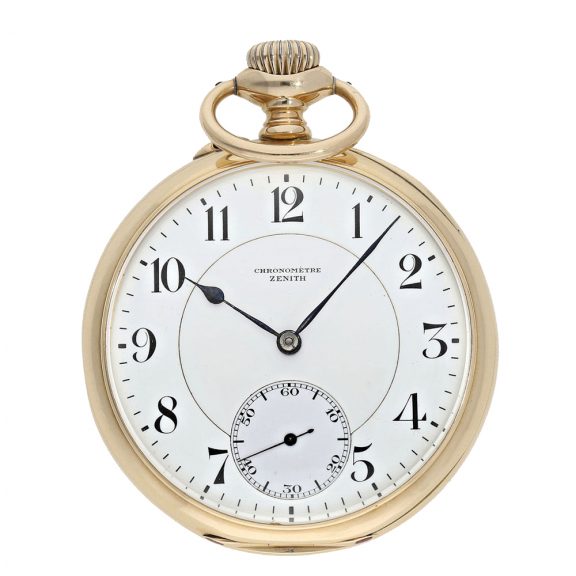 Swiss pocket watch chronometer in deck watch quality Circa 1920