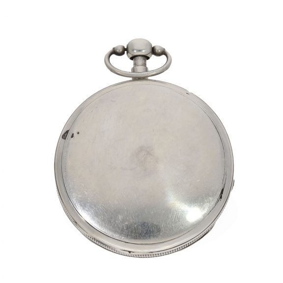 French silver Jacquemart automaton with carillon strike Circa 1810 French silver Jacquemart automaton with carillon strike Circa 1810