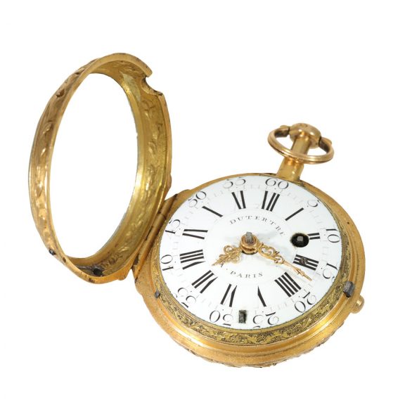 French 18 carat gold verge watch with repeater Circa 1750 French 18 carat gold verge watch with repeater Circa 1750