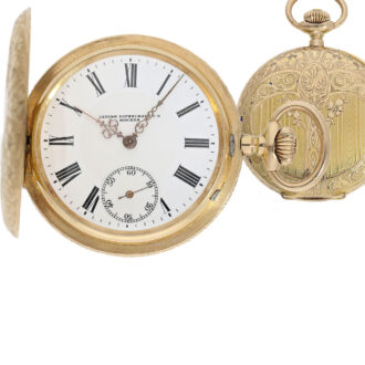 Extremely beautiful two tone Russian Art Nouveau watch Circa 1910