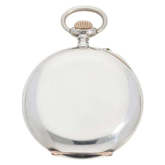 German silver open faced lever pocket watch Circa 1910 German silver open faced lever pocket watch Circa 1910