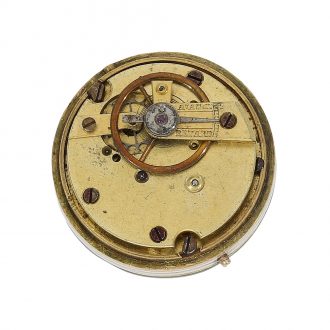 Swiss gold and green enamel Boule de Genève watch Circa 1890