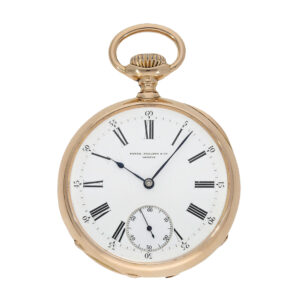 Swiss very fine pink gold anker chronometer pocket watch Circa 1892