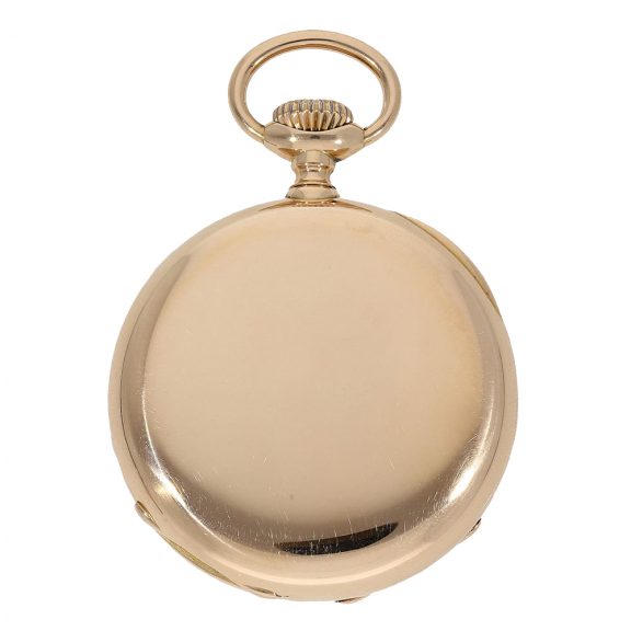 Swiss very fine pink gold anker chronometer pocket watch Circa 1892 Swiss very fine pink gold anker chronometer pocket watch Circa 1892