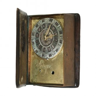 German brass verge watch in book form Circa 1780 German brass verge watch in book form Circa 1780