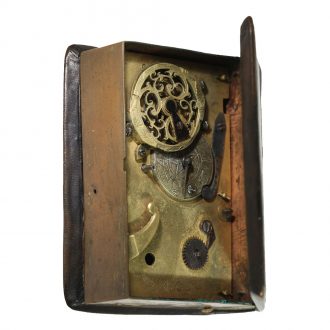 German brass verge watch in book form Circa 1780 German brass verge watch in book form Circa 1780