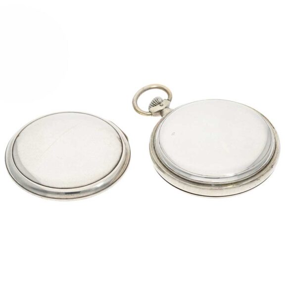 Early German silver open faced lever pocket watch Circa 1878 Early German silver open faced lever pocket watch Circa 1878