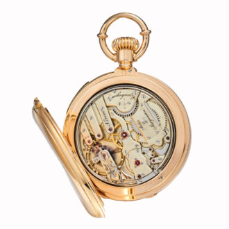 Danish gold minute repeater by Jules Jürgensen Circa 1871-1873