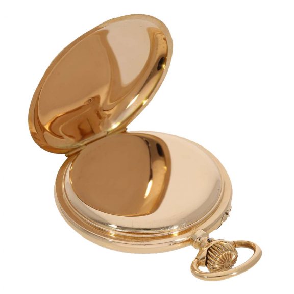 Swiss 14 carat gold unusual quality “Extra” pocket watch Circa 1901 Swiss 14 carat gold unusual quality “Extra” pocket watch Circa 1901