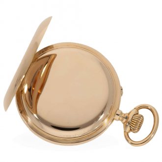 Swiss 14 carat gold unusual quality “Extra” pocket watch Circa 1901 Swiss 14 carat gold unusual quality “Extra” pocket watch Circa 1901