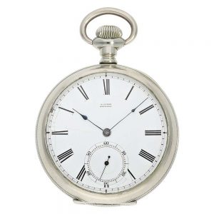 German watch with A. Lange experimental movement Circa 1868