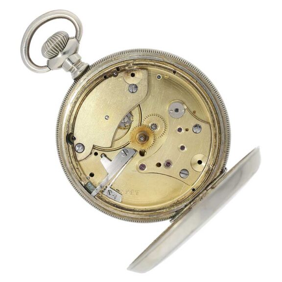 German watch with A. Lange experimental movement Circa 1868 German watch with A. Lange experimental movement Circa 1868