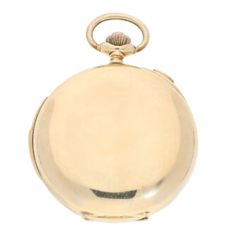Swiss gold lever repeating pocket watch Circa 1900