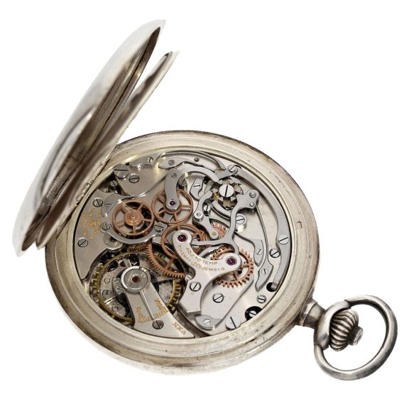 Extremely rare Swiss tachymeter chronograph in chronometer quality Circa 1920 Extremely rare Swiss tachymeter chronograph in chronometer quality Circa 1920