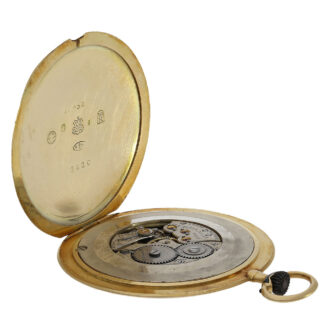 Swiss 18 carat gold and enamel Cartier style watch Circa 1920