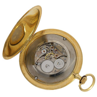 Swiss 18 carat gold and enamel Cartier style watch Circa 1920