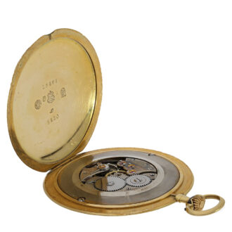 Swiss 18 carat gold and enamel Cartier style watch Circa 1920