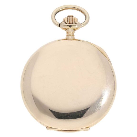 German 18 K gold Glashütte precision pocket watch Circa 1920 German 18 K gold Glashütte precision pocket watch Circa 1920