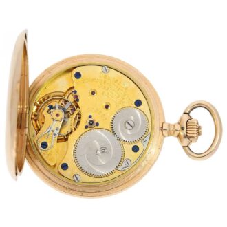 German 18 K gold Glashütte precision pocket watch Circa 1920 German 18 K gold Glashütte precision pocket watch Circa 1920