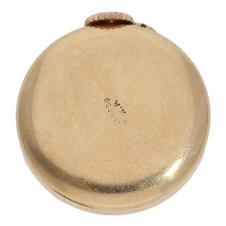 American decorative 18K rose gold buttonhole watch Circa 1900 American decorative 18K rose gold buttonhole watch Circa 1900