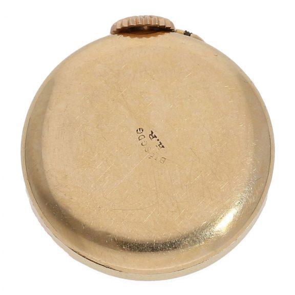 American decorative 18K rose gold buttonhole watch Circa 1900 American decorative 18K rose gold buttonhole watch Circa 1900