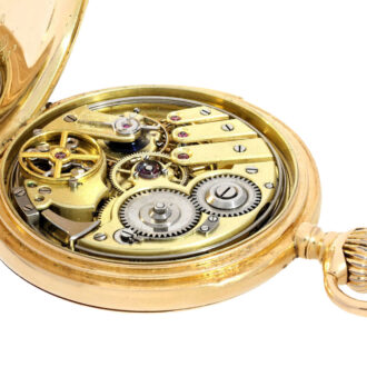 Swiss gold high quality hunting case pocket watch Circa 1900