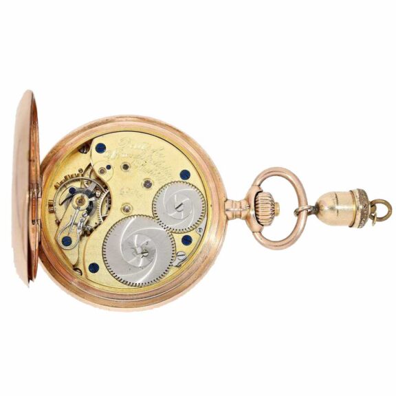 German heavy pink gold Glashütte pocket watch Circa 1903 German heavy pink gold Glashütte pocket watch Circa 1903