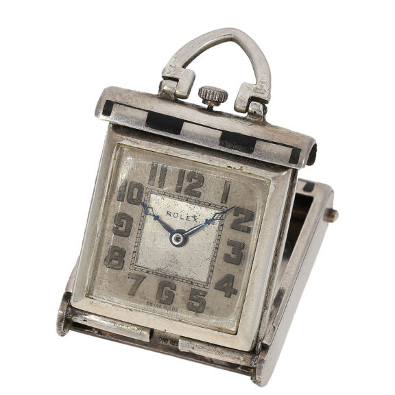 Swiss Art Deco purse watch in enamelled case Circa 1928