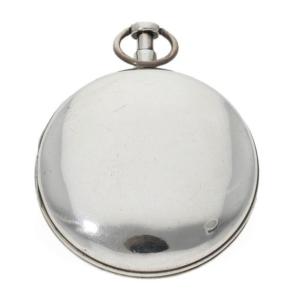 Rare Danish silver open faced cylinder pocket watch Circa 1803 Rare Danish silver open faced cylinder pocket watch Circa 1803