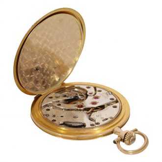 Swiss extra flat precision hunter case watch Circa 1920