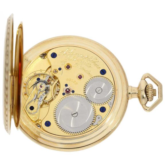 German elegant "Art déco" Glashütte pocket watch circa 1925 German elegant "Art déco" Glashütte pocket watch circa 1925